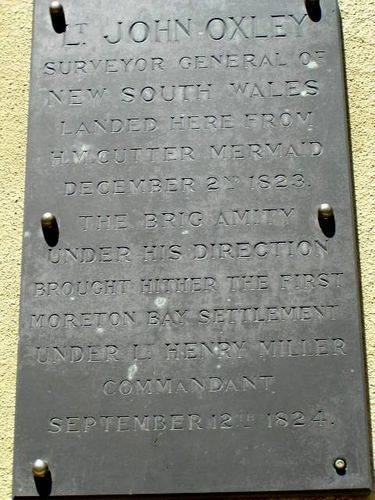 Oxley Plaque