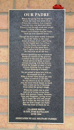 Padre Geoffrey Sambell : 08-June-2012
