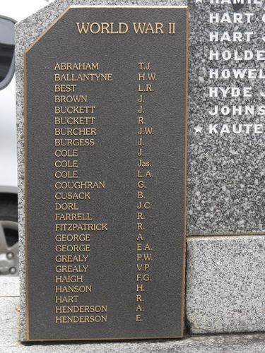 Pambula District Soldiers Memorial : 20-March-2011 Pambula District Soldiers Memorial : 20-March-2011