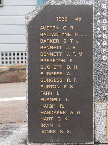 Pambula District Soldiers Memorial : 20-March-2011