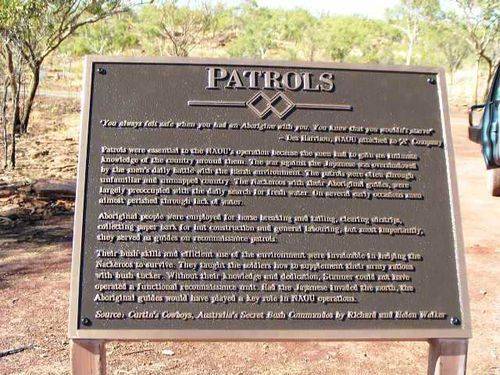 Patrols Plaque