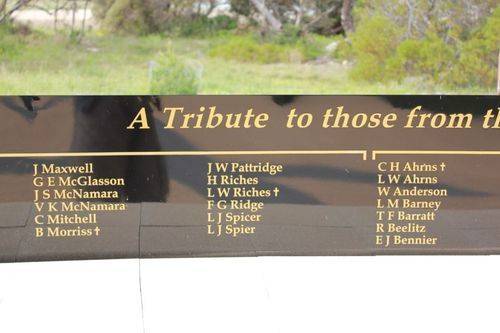 Peake War Memorial : 16-September-2012 Peake War Memorial : 16-September-2012