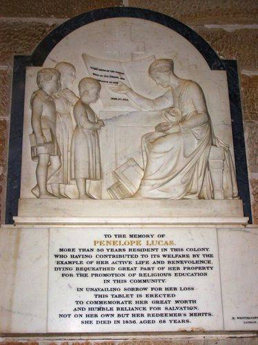 Penelope Lucas Memorial Plaque : 30-August-2014 Penelope Lucas Memorial Plaque : 30-August-2014