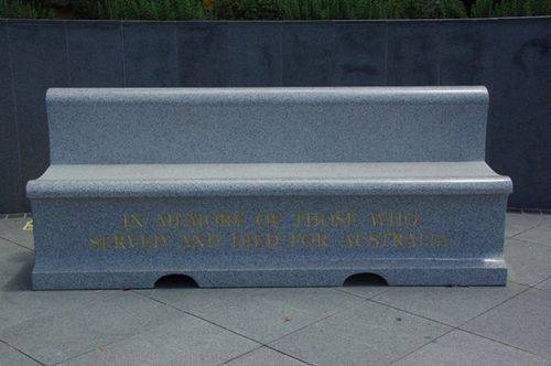 Memorial Bench 1 : April 2014 Memorial Bench 1 : April 2014