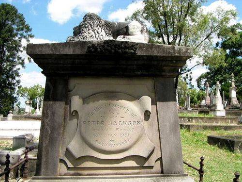 Peter Jackson Memorial Side View