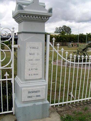Pine Rivers Honour Gates Right Outer Pillar
