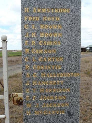 Pomborneit North Memorial Gates : 18-February-2012