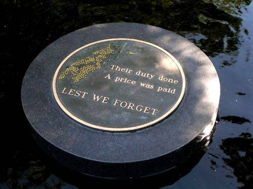 Pool of Reflection Plaque