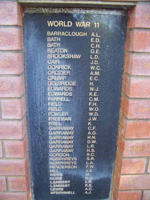 Pooncarie War Memorial