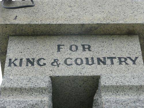 Portarlington War Memorial : 05-October-2012