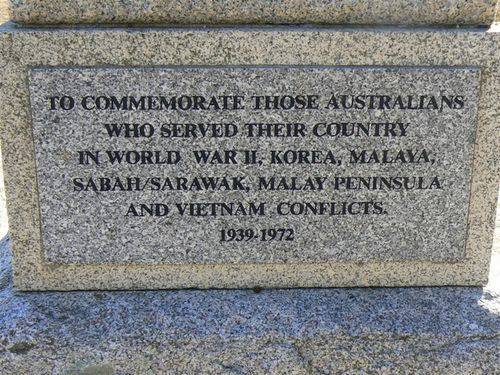 Portarlington War Memorial   Left Side