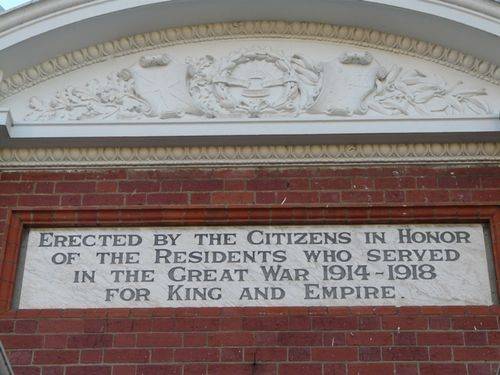 Preston War Memorial : 11-May-2012
