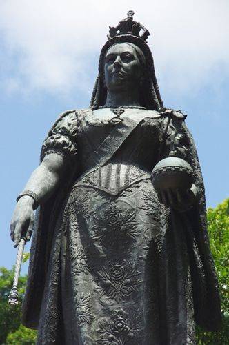 Queen Victoria Closeup Queen Victoria Closeup