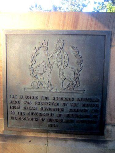 Tide Recorder Plaque : 10-08-2013