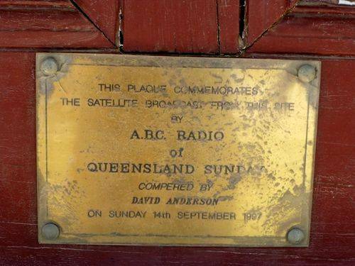 Queensland Sunday Plaque : 13-10-2013 Queensland Sunday Plaque : 13-10-2013
