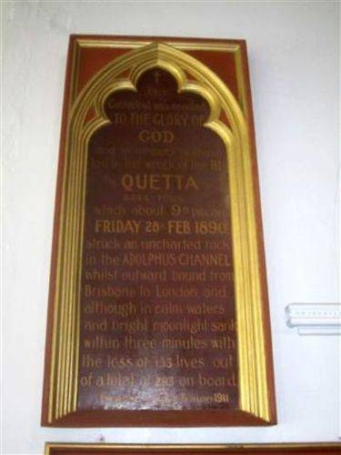 Quettsa Memorial Tablet / May 2013