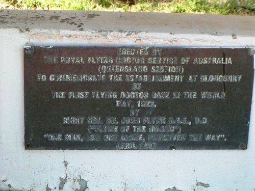 RFDS Inscription Plaque