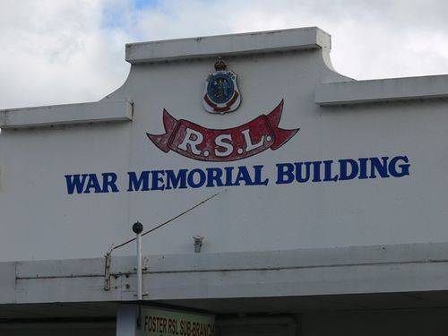 R.S.L. War Memorial Building : 16-April-2013 R.S.L. War Memorial Building : 16-April-2013