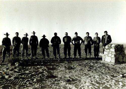 Rat Point Camp : 23-August-1992 : Army Survey Regiment members