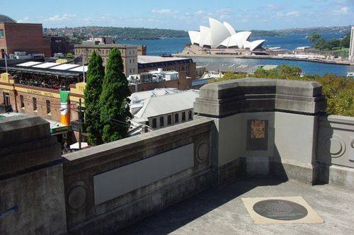 Reconcilation Walk Plaque Sydney Harbour  Bridge / April 2013