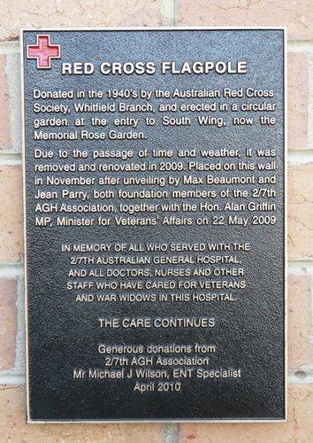 Red Cross Flagpole : 10-March-2012