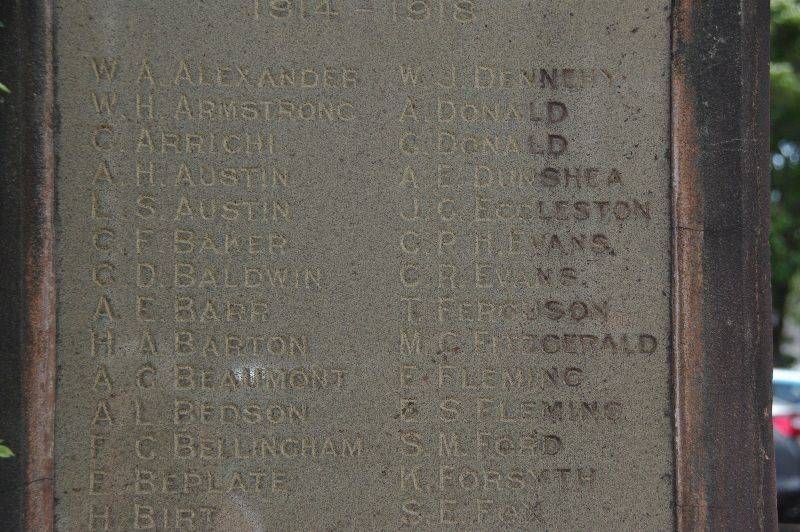 Left Pillar-Honour Roll 1 :23-September-2015 Left Pillar-Honour Roll 1 :23-September-2015