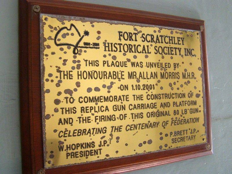 Replica Gun Plaque : 17- July-2014