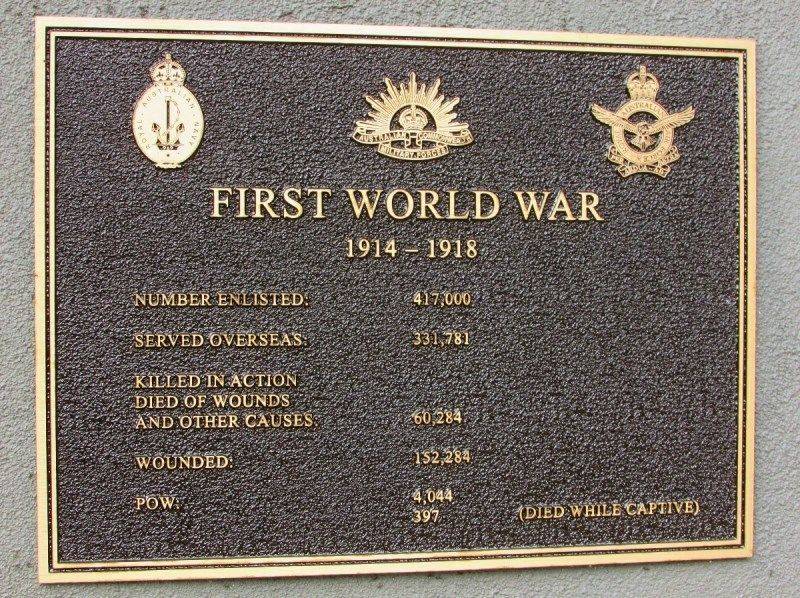 WW1 Plaque: 05-May-2016 WW1 Plaque: 05-May-2016
