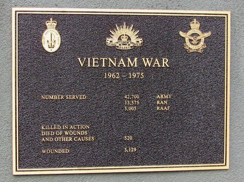 Vietnam War Plaque : 05-May-2016 Vietnam War Plaque : 05-May-2016