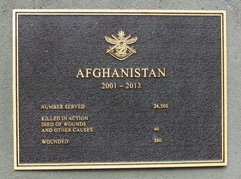 Afghanistan Plaque: 05-May-2016 Afghanistan Plaque: 05-May-2016
