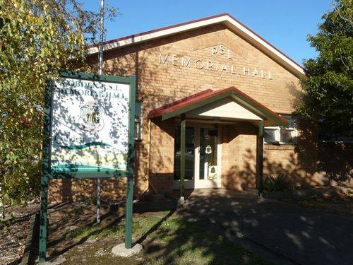 Returned Services League Memorial Hall : 11-May-2013