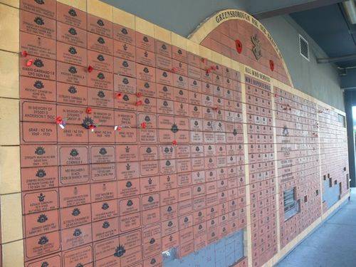 Returned Services League Memorial Wall : 13-August-2012 Returned Services League Memorial Wall : 13-August-2012