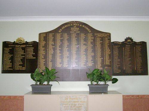 Yenda Honour Rolls : 27-03-2014