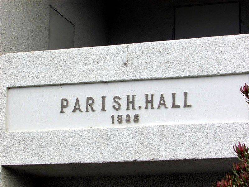 Parish Hall Stone: 05-May-2016