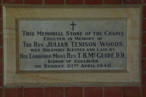 Reverend Woods Plaque : June 2014 Reverend Woods Plaque : June 2014