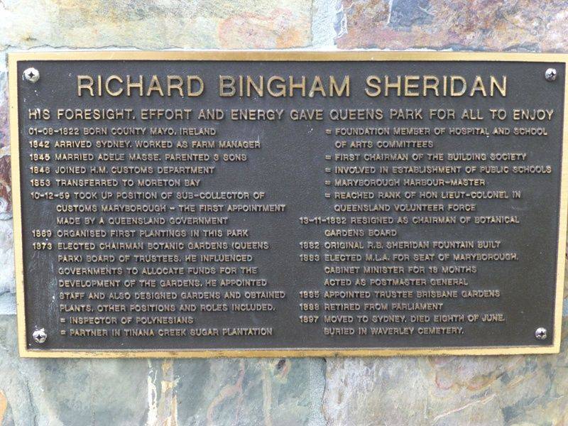 Sheridan Plaque : 15-December-2014