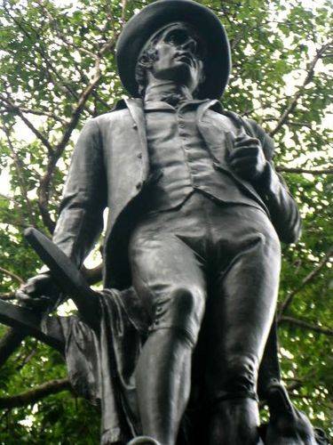 Robbie Burns Closeup