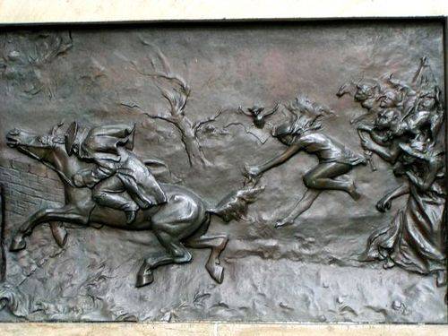 Robbie Burns Frieze detail