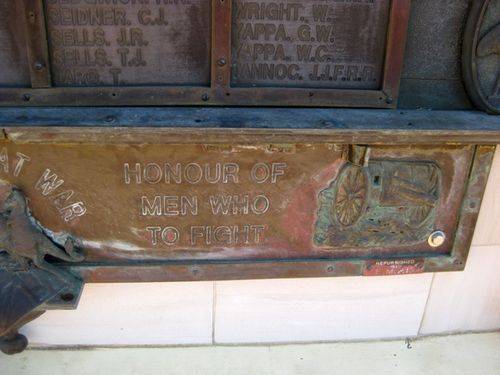 Roll of Honour Insc 3 :01-10-2009