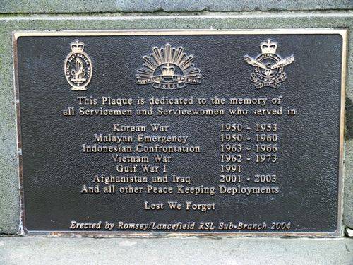 Romsey War Memorial : 14-July-2012