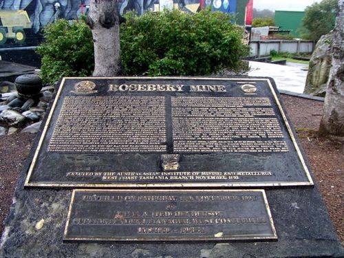 Rosebery Mine Memorial