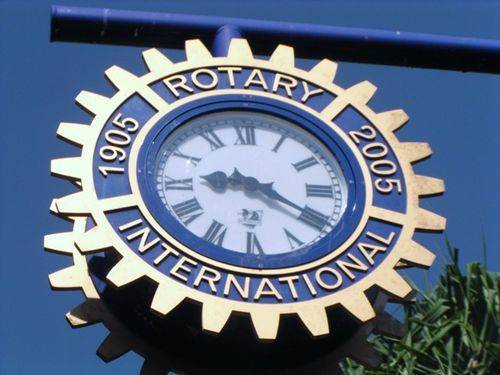 Rotary Centenary Clock Rotary Centenary Clock