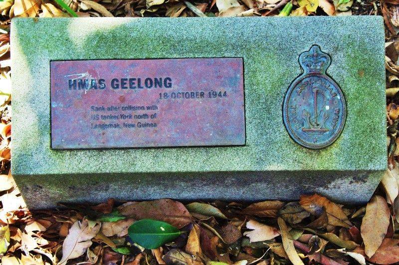 HMAS Geelong Plaque: 22-June-2018 HMAS Geelong Plaque: 22-June-2018