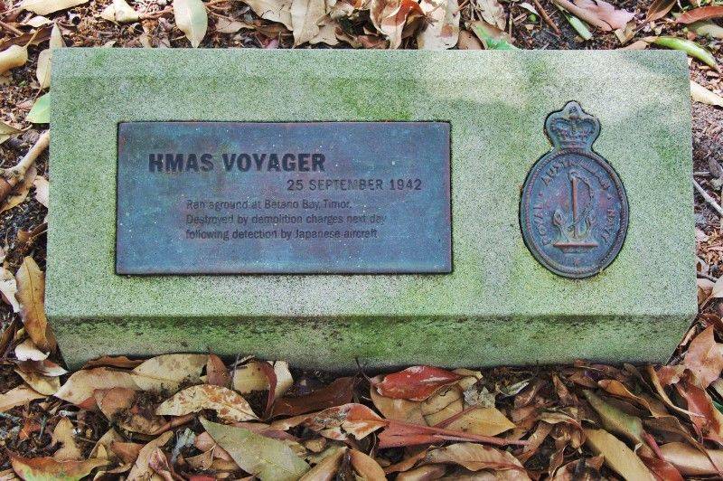 HMAS Voyager Plaque: 22-June-2018