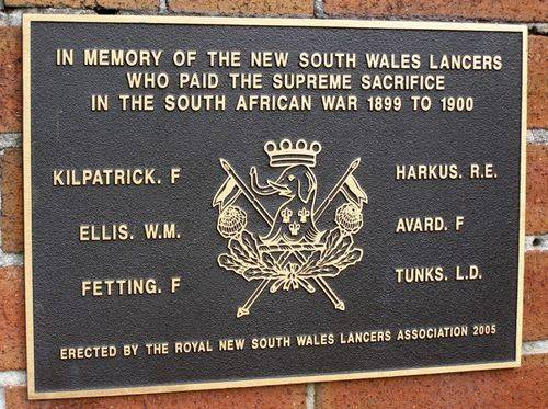 Boer War Plaque : 30-August-2014 Boer War Plaque : 30-August-2014