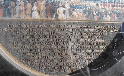 Royal NSW Inscription Closeup 2 Royal NSW Inscription Closeup 2