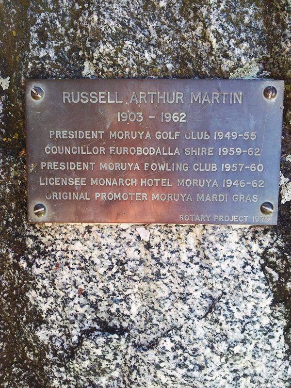 Plaque Inscription: 14-May-2016