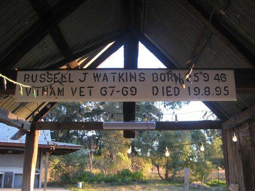 Russell Watkins Shelter Closeup : 29-06-2009 