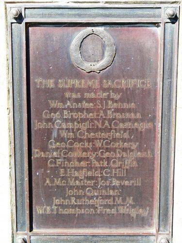 Scarsdale Primary School Memorial Gates Scarsdale Primary School Memorial Gates