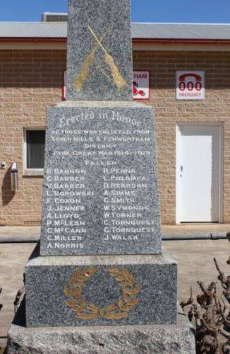 Sevenhills War Memorial : 7-September-2011